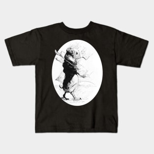 Plague rat 06/12/23 - Fantasy inspired art and designs Kids T-Shirt